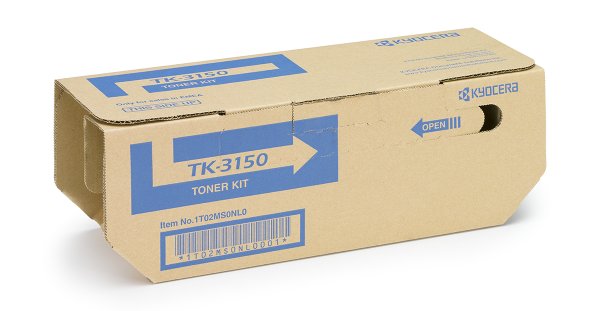 Оригинальный тонер-картридж Kyocera TK-3150 (чёрный, 14500 стр.) (арт. 1T02NX0NL0)