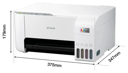 МФУ струйное цветное Epson EcoTank L3256 (Принтер / Копир / Сканер, A4) (арт. C11CJ67411)
