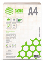 Бумага Cactus A4, 80 г/м2, 500 листов (арт. CS-OPE-A480500) Бумага Cactus A4, 80 г/м2, 500 листов (арт. CS-OPE-A480500)