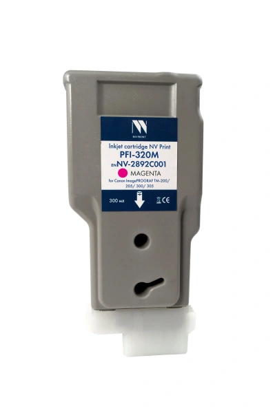 Струйный картридж NV Print PFI-320M (NV-2892C001) Magenta для Canon ImagePROGRAF TM-200/205/300/305