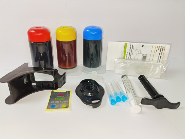 Заправочный набор Cactus многоцветный (3x30 мл.) (арт. CS-RK-3YM60)