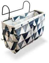 Подвесной органайзер ГЕЛЕОС Ромбы (белый) (арт. ОРГ-БК11)