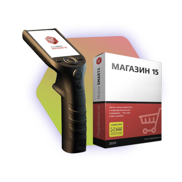 Терминал сбора данных Mertech Seuic AutoID LIM c Клеверенс «Магазин 15» «все включено» (арт. 9071)