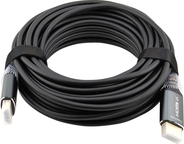 Кабель аудио-видео Cactus (HDMI (m)/HDMI (m), 10м., черный) (арт. CS-HDMI-AOC-2-10)