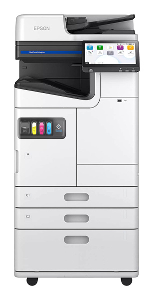МФУ струйное цветное Epson WorkForce Enterprise AM-C6000; А3; старт. к-жи в комплекте + лоток P1 (арт. C11CJ91201)