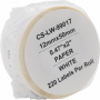 Этикетки Cactus сег.: 50x12 мм, черный белый, 220 шт/рул, Dymo Label Writer 450/4XL (арт. CS-LW-99017)