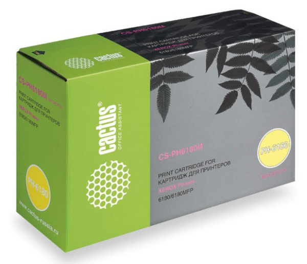 Картридж Cactus 113R00724 пурпурный (6000стр.) для Xerox (арт. CS-PH6180M)