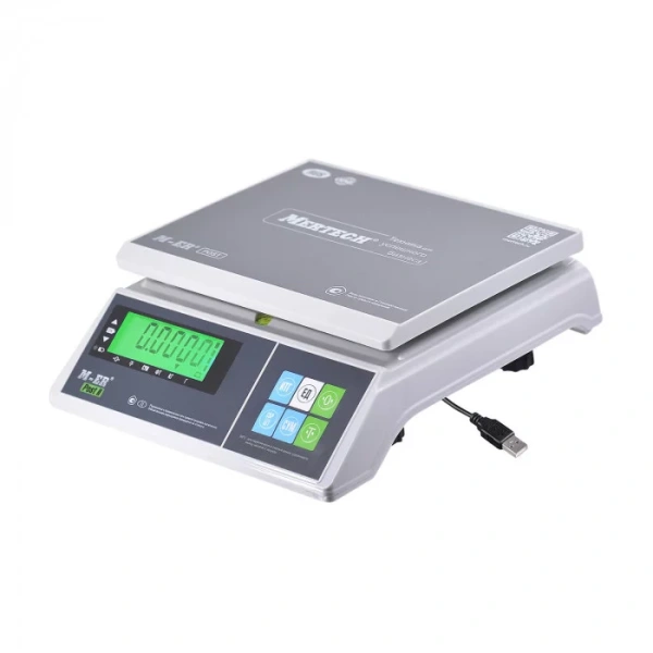 Весы MERCURY M-ER 326AFU-15.1 LCD с USB(COM) (двойной дисплей)