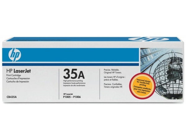 Картридж HP LaserJet CB435A P1005/P1006 Black Print Cartridge (арт. CB435A)