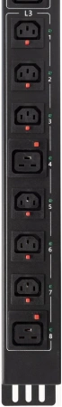 Блок распределения питания Powercom PDU-32AVMS24-18C3-6C9-3P (арт. PDU-32AVMS24-18C3-6C9-3P)