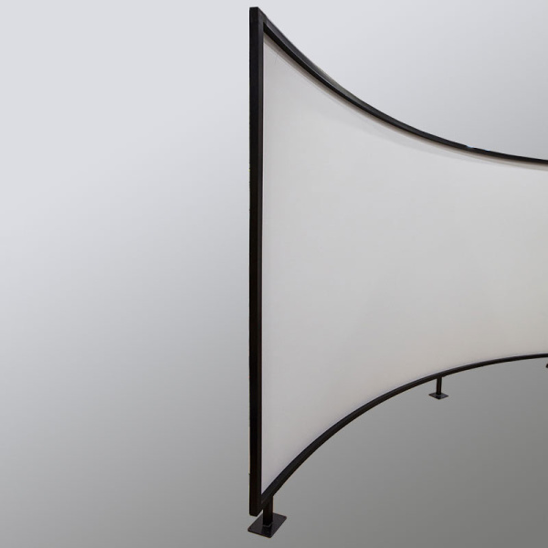 Экран Draper на раме ShadowBox Clarion (4:3) 198 /78″ 119*160 Grey XH600V (арт. 253081)