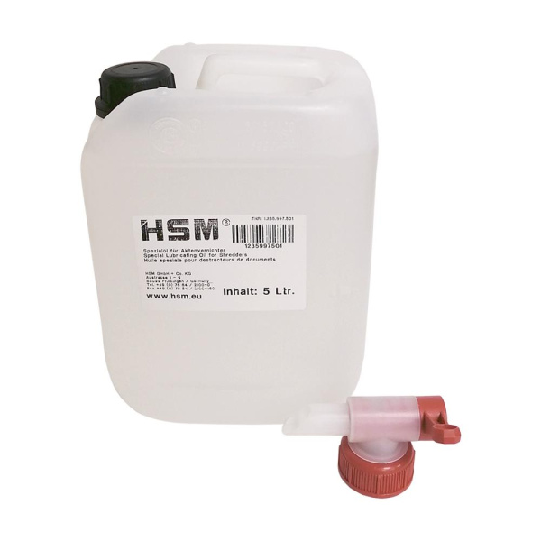 Масло для уничтожителей HSM 5 л (арт. 1.235.997.501)