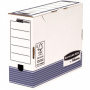 Переносной короб с крышкой Fellowes Bankers Box System 100 mm A4 синий  FastFold™, 100 x 315 x 260 мм (арт. FS-00265)