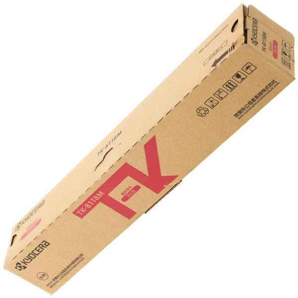 Оригинальный тонер-картридж Kyocera TK-8118M (пурпурный, 6000 стр.) (арт. 1T02P3BCN0)