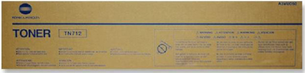 Тонер-картридж Konica Minolta TN-712 Toner Black (арт. A3VU050)
