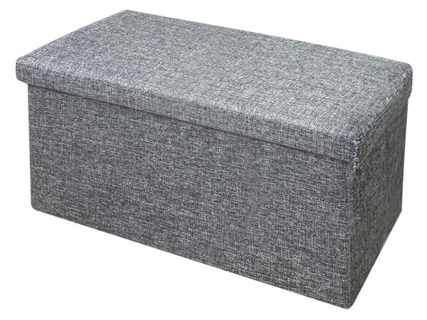 Короб ГЕЛЕОС Пуф 76-ТС (серый) (арт. ПУФ-76-ТС)