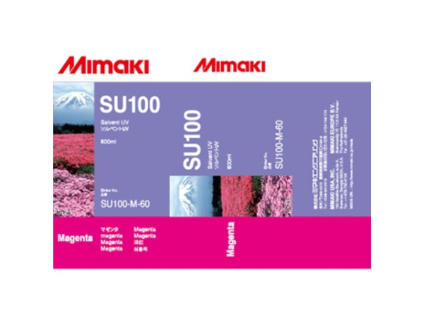 Картридж Mimaki SU100 Solvent UV ink Magenta 600ml (арт. SU100-M-60)