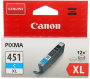 Картридж Canon CLI-451C XL (арт. 6473B001)