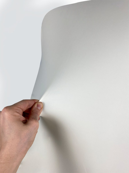 Чехол на компьютерное кресло ГЕЛЕОС 500М (размер М, кожа, белый) (арт. ГЧ00500М)