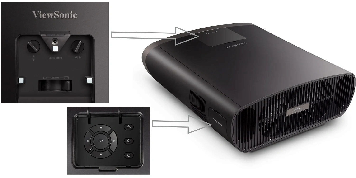 Проектор ViewSonic x100 4k (арт. VS17739)