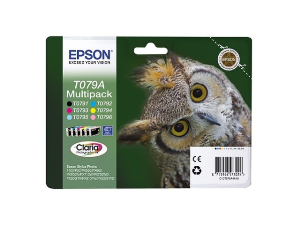 Набор картриджей Epson T079A (арт. C13T079A4A10)