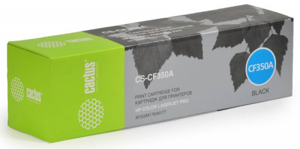 Картридж Cactus черный (1300стр.) для HP (арт. CS-CF350A)