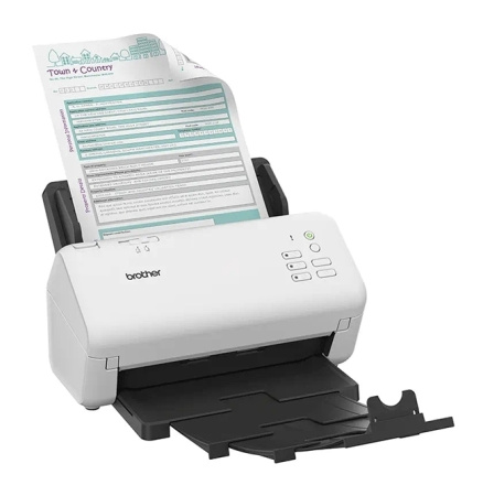 Сканер документов Brother ADS-4300N, A4, 40 стр./мин. (арт. ADS4300NTF1)