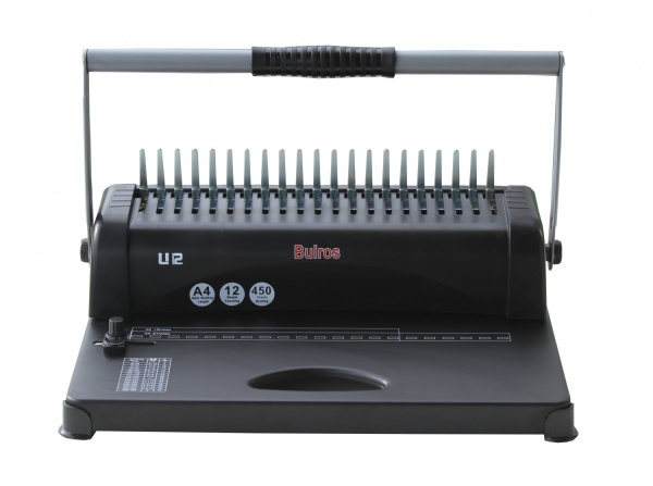 Переплетчик Bulros U-12 на пластиковую пружину (арт. BB-D-PLB-U-12-not-yes-Ma)