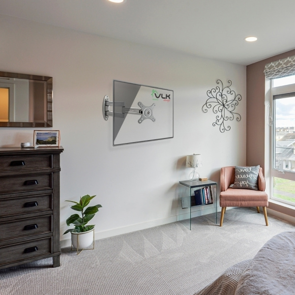 Кронштейн VLK TRENTO-15 серебристый для TV 10-32″ (арт. 51010)