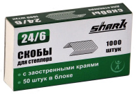 Скобы для степлера Реалист для Shark 24/6 (1000 шт.) (арт. 5755)