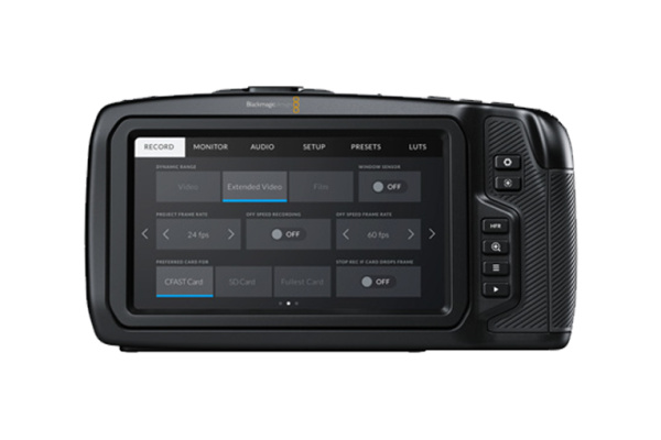 Кинокамера Blackmagic Pocket Cinema Camera 6K (арт. CINECAMPOCHDEF6K)