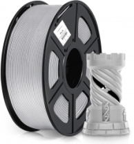 Пластик для принтера Cactus (PLA, d1.75мм, 1кг) (арт. CS-3D-PLA-1KG-SILVER) Пластик для принтера Cactus (PLA, d1.75мм, 1кг) (арт. CS-3D-PLA-1KG-SILVER)