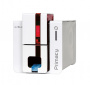 Принтер пластиковых карт Evolis Primacy Simplex с открытым выходным лотком, USB, Ethernet, (цвет панели - красный) (арт. PM1H00001S)