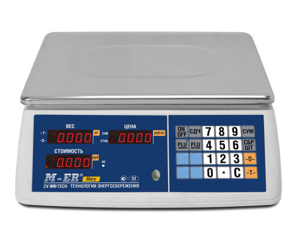 Торговые настольные весы Mertech M-ER 223 AC-32.5 ″Mary″ LED (арт. 3624)