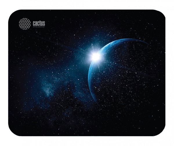 Коврик для мыши Cactus микро, черный, 220x180x2мм (арт. CS-MP-P04XS)