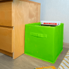 КОРОБ-кубик для хранения ГЕЛЕОС КУБ 33-3 (30х30х30 см) салатовый (арт. КУБ33-3)