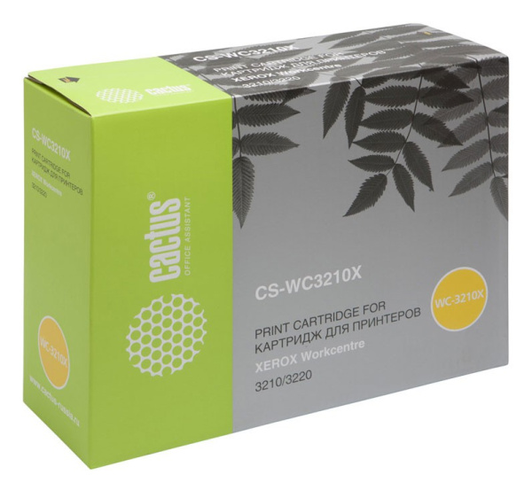 Картридж Cactus 106R01487 черный (4100стр.) для Xerox (арт. CS-WC3210X)