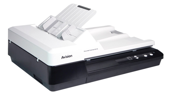 Сканер документов Avision AD130 с планшетным модулем. Нагрузка 4000 страниц в день (арт. 000-0875F-02G)
