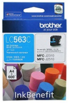 Картридж Brother LC-563C (арт. LC563C)