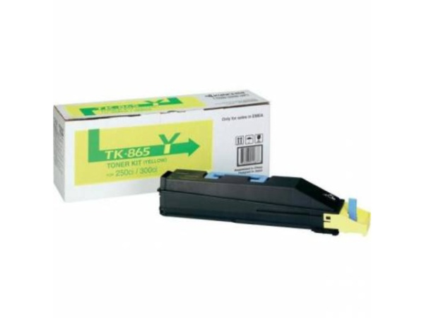 Оригинальный тонер-картридж Kyocera TK-865Y (жёлтый, 12000 стр.) (арт. 1T02JZAEU0)