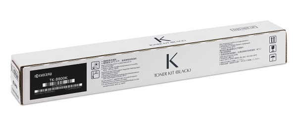 Оригинальный тонер-картридж Kyocera TK-8800K (чёрный, 30000 стр.) (арт. 1T02RR0NL0)