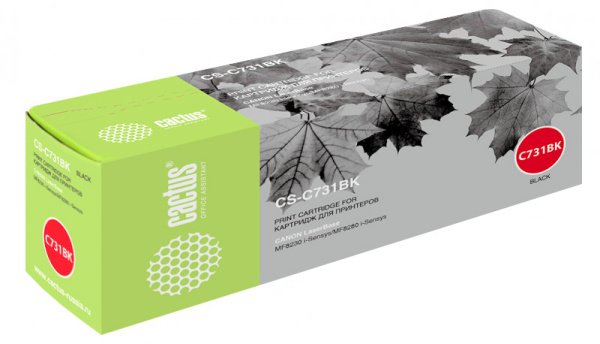 Картридж Cactus черный (1600стр.) для Canon (арт. CS-C731BK)