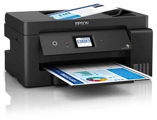 МФУ струйное цветное Epson EcoTank L14150 (96403) (Принтер / Копир / Сканер / Факс, A3) (арт. C11CH96403)