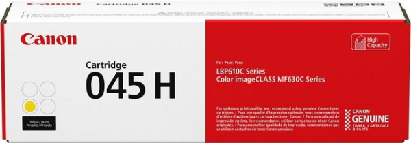 Картридж Canon 045H Yellow (арт. 1243C002)