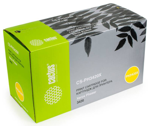 Картридж Cactus 106R01034 черный (8000стр.) для Xerox (арт. CS-PH3420X)