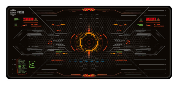 Коврик для мыши Cactus черный, 900x400x3мм (арт. CS-MP-PRO05XXL)