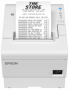 Чековый принтер Epson TM-T88VII (151): USB, Ethernet, Fixed Interface, PS, White (арт. C31CJ57151)