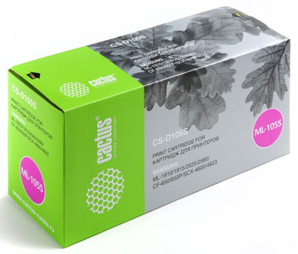 Картридж Cactus черный (1500стр.) для Samsung (арт. CS-D105S)