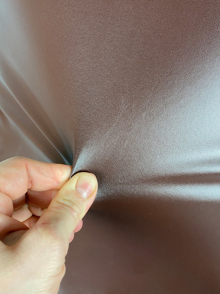 Чехол на компьютерное кресло ГЕЛЕОС 535Л (размер L, кожа, темно-коричневый) (арт. ГЧ00535Л)