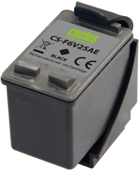 Струйный картридж Cactus (черный, 480 стр.) (арт. CS-F6V25AE)